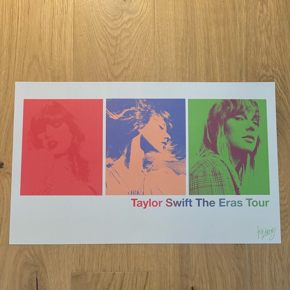 Taylor Swift The Eras Tour Poster